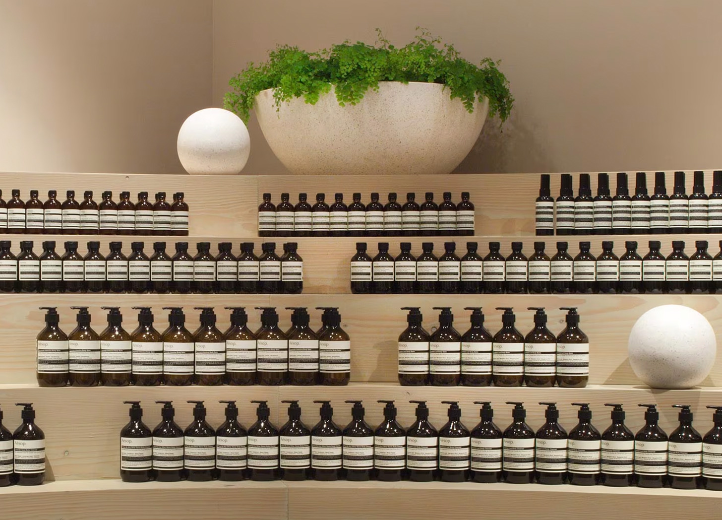 Aesop Shelf