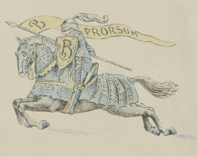 Burberry adopts the Equestrian Knight Design