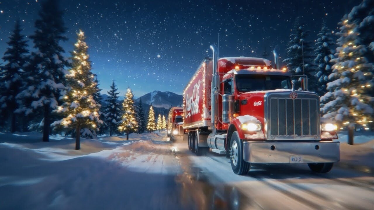 Coca-Cola upgrades its “Holidays Are Coming” campaign with generative AI