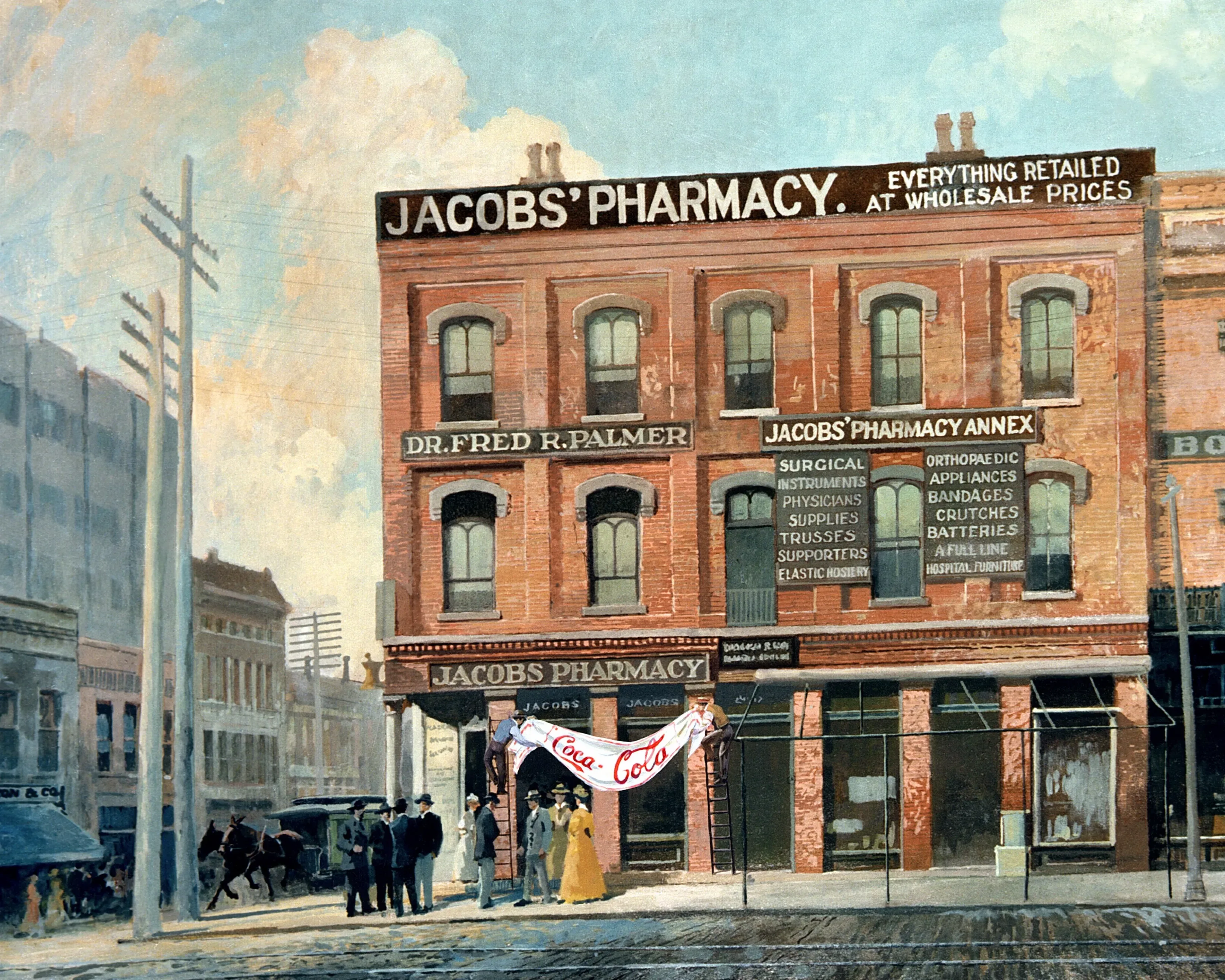 Coca-Cola founded 1886