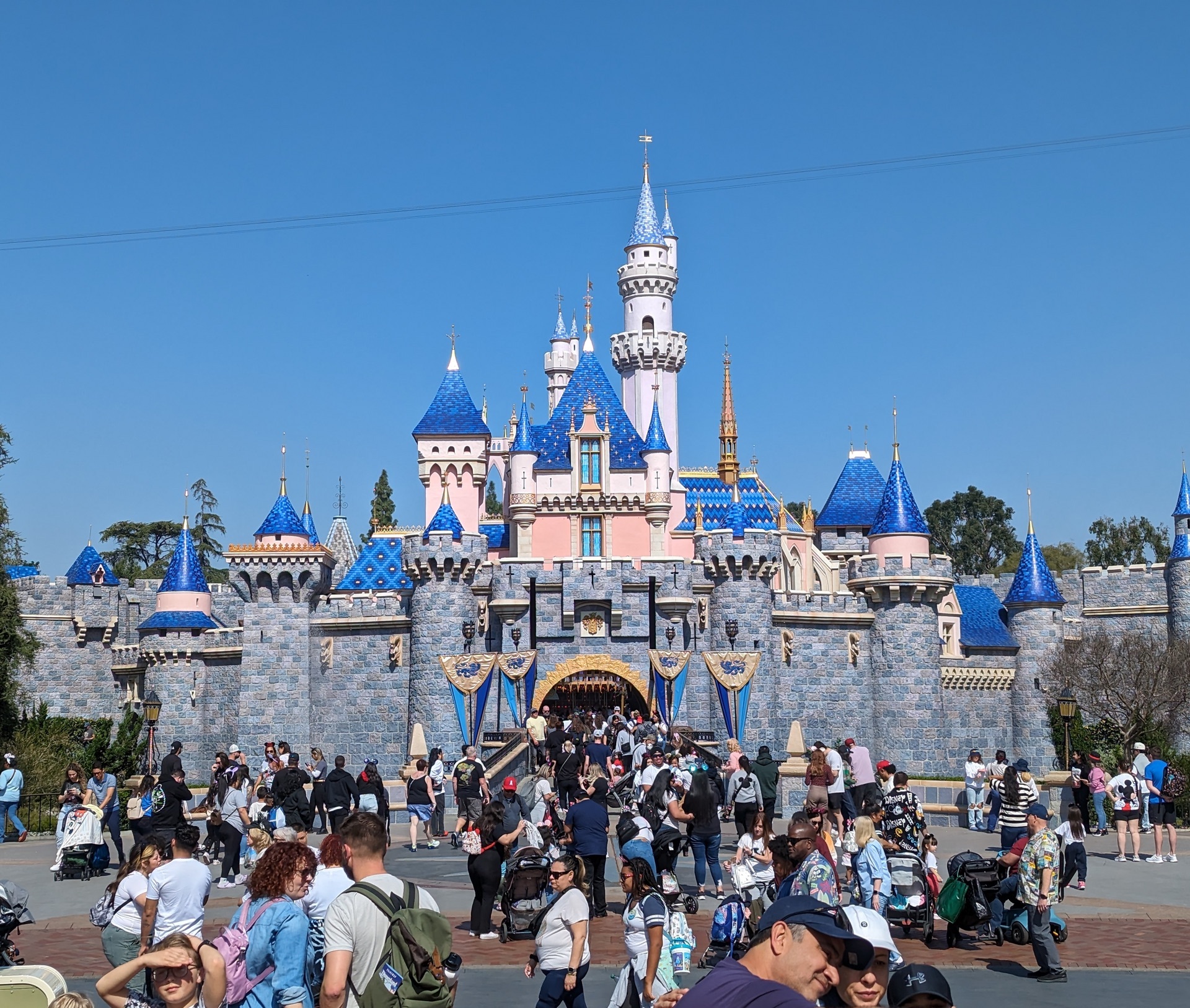 Disneyland opens as Disney's first theme park