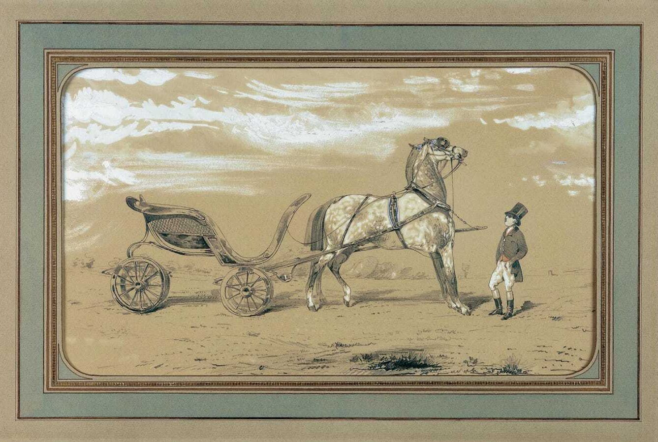 Hermès adopts the Duc carriage as its emblem