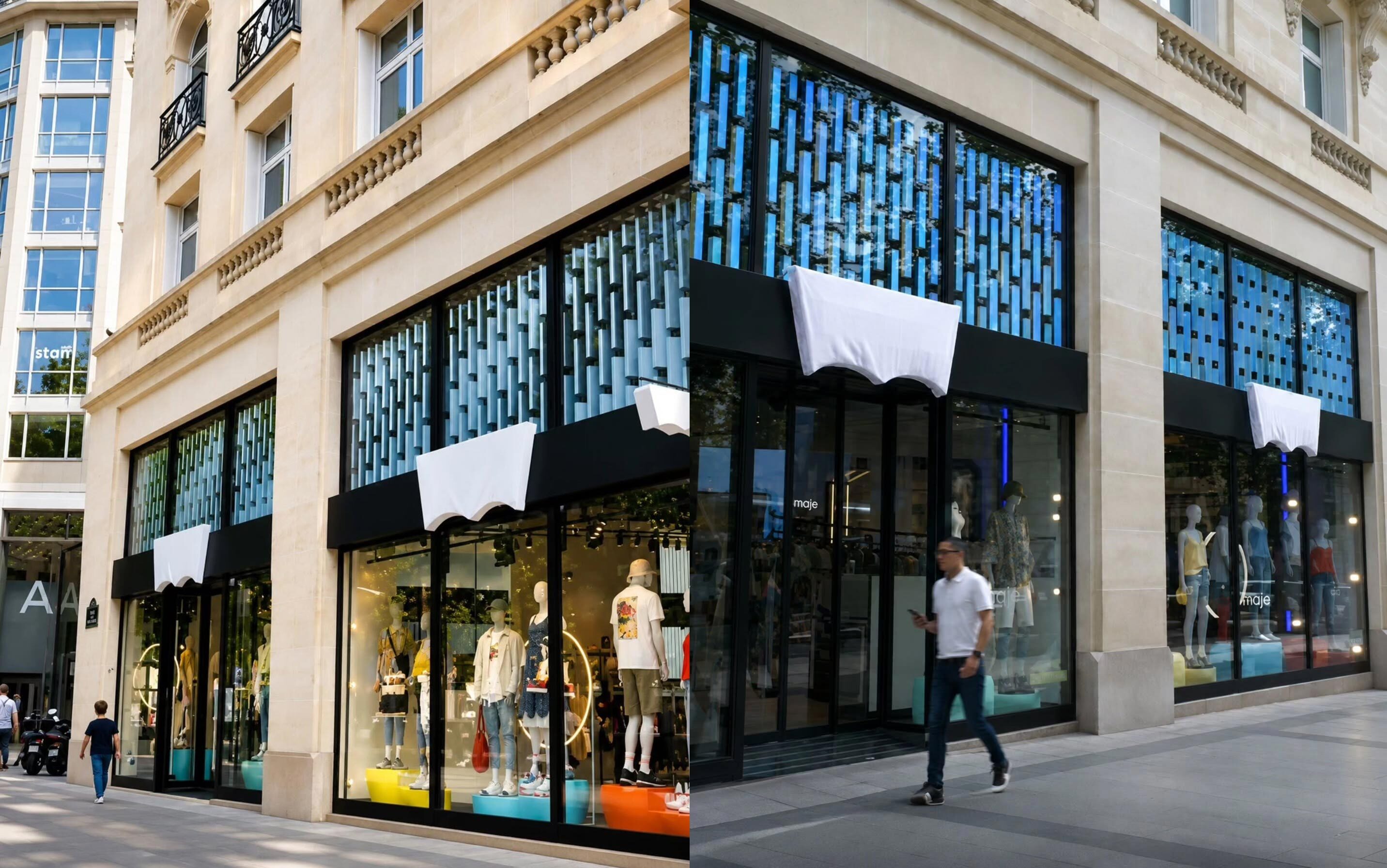 First Levi's covered their own logo on Instagram, and now they've taken it to their actual stores