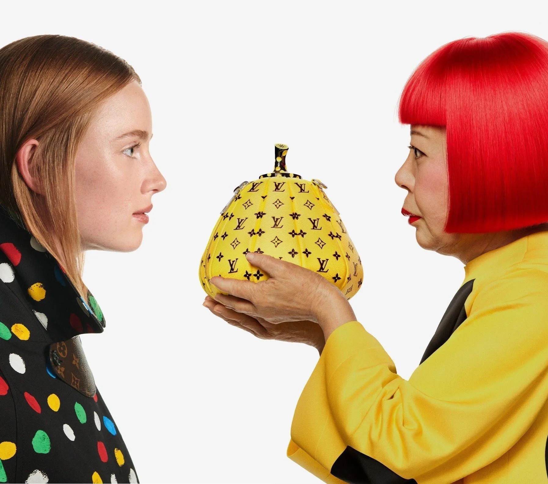 Yayoi Kusama returns with a giant sculpture and a global window takeover
