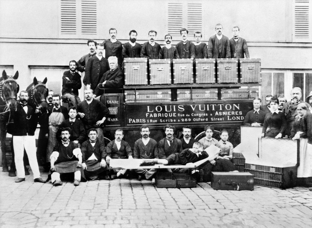 Louis Vuitton founded 1854