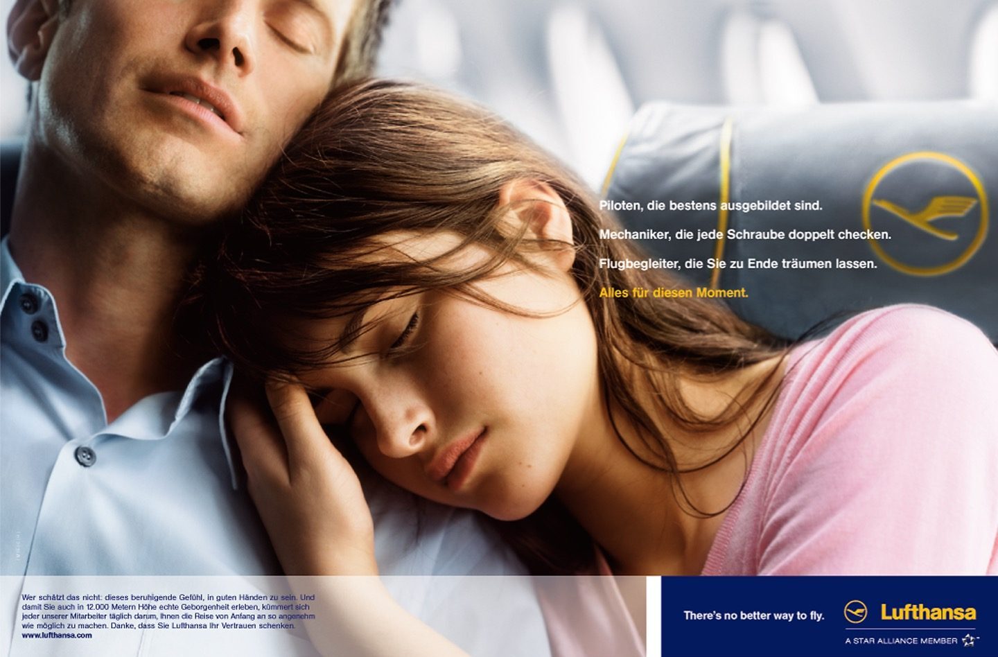 Lufthansa's 'There's no better way to fly' era
