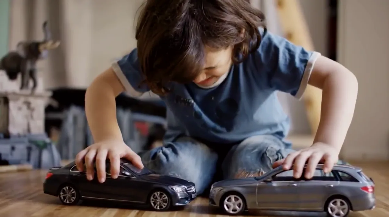Mercedes-Benz “Uncrashable Toy Cars”: when safety is proven by taking the fun away