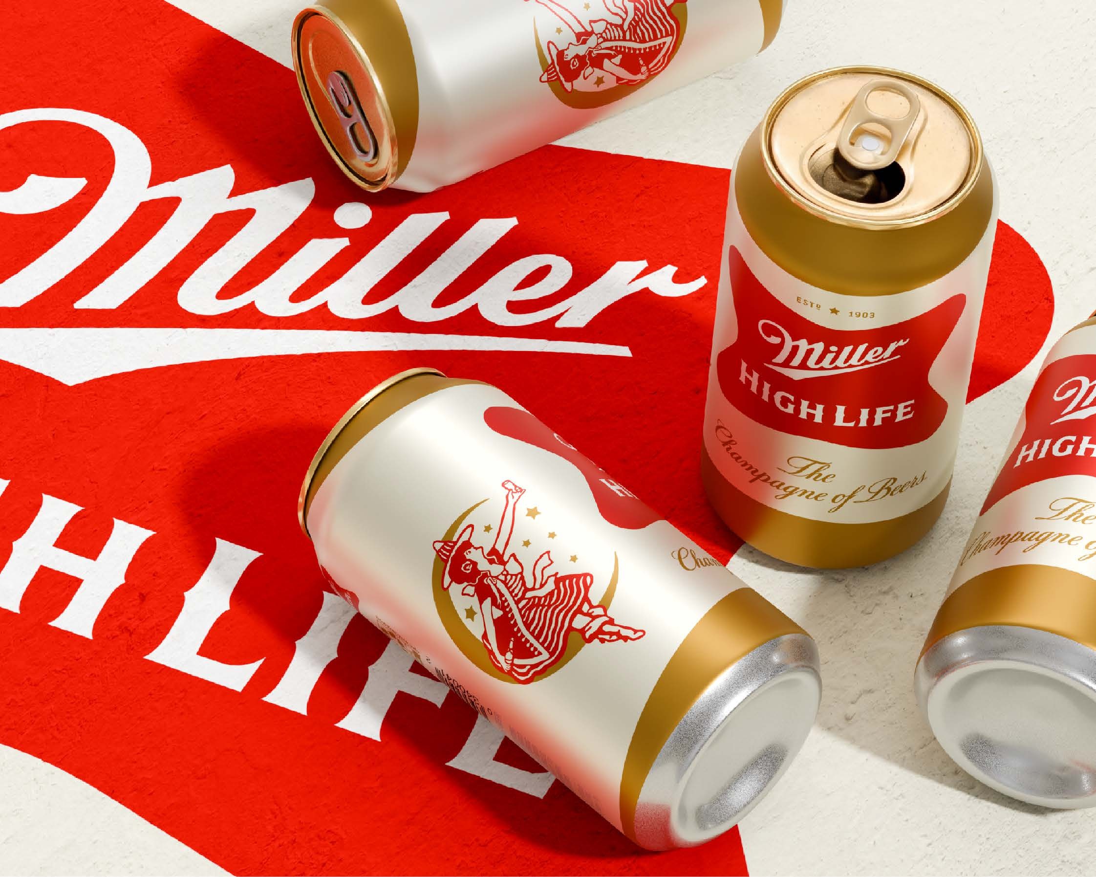 Soulsight refreshes Miller High Life and gives the Girl in the Moon center stage