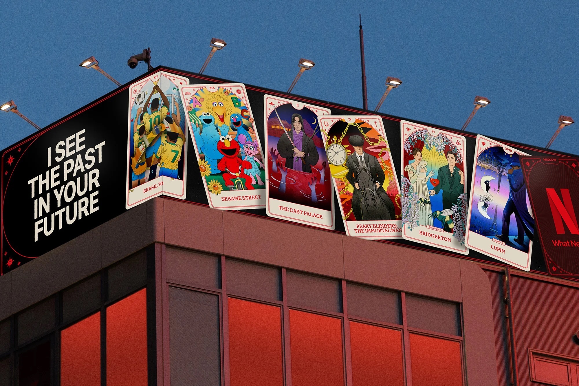 Netflix builds a tarot-inspired identity for 2026