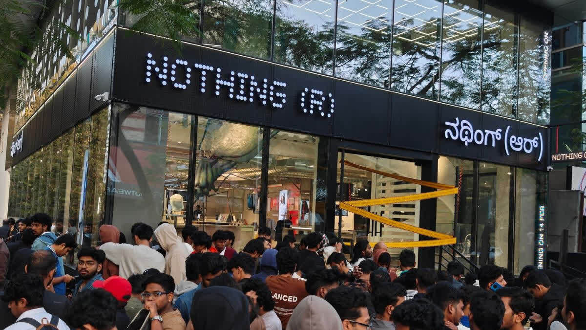 The Nothing Bengaluru store. Source: Nothing on X