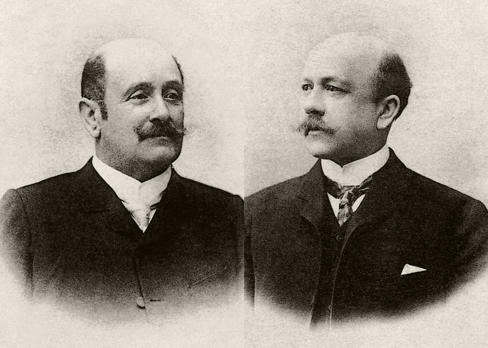 The brothers, Louis-Paul and César Brandt. Source: OMEGA