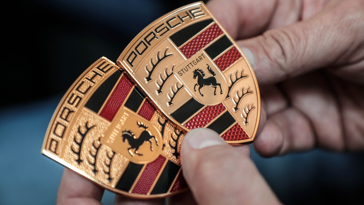 Porsche refines its crest for the 75th anniversary