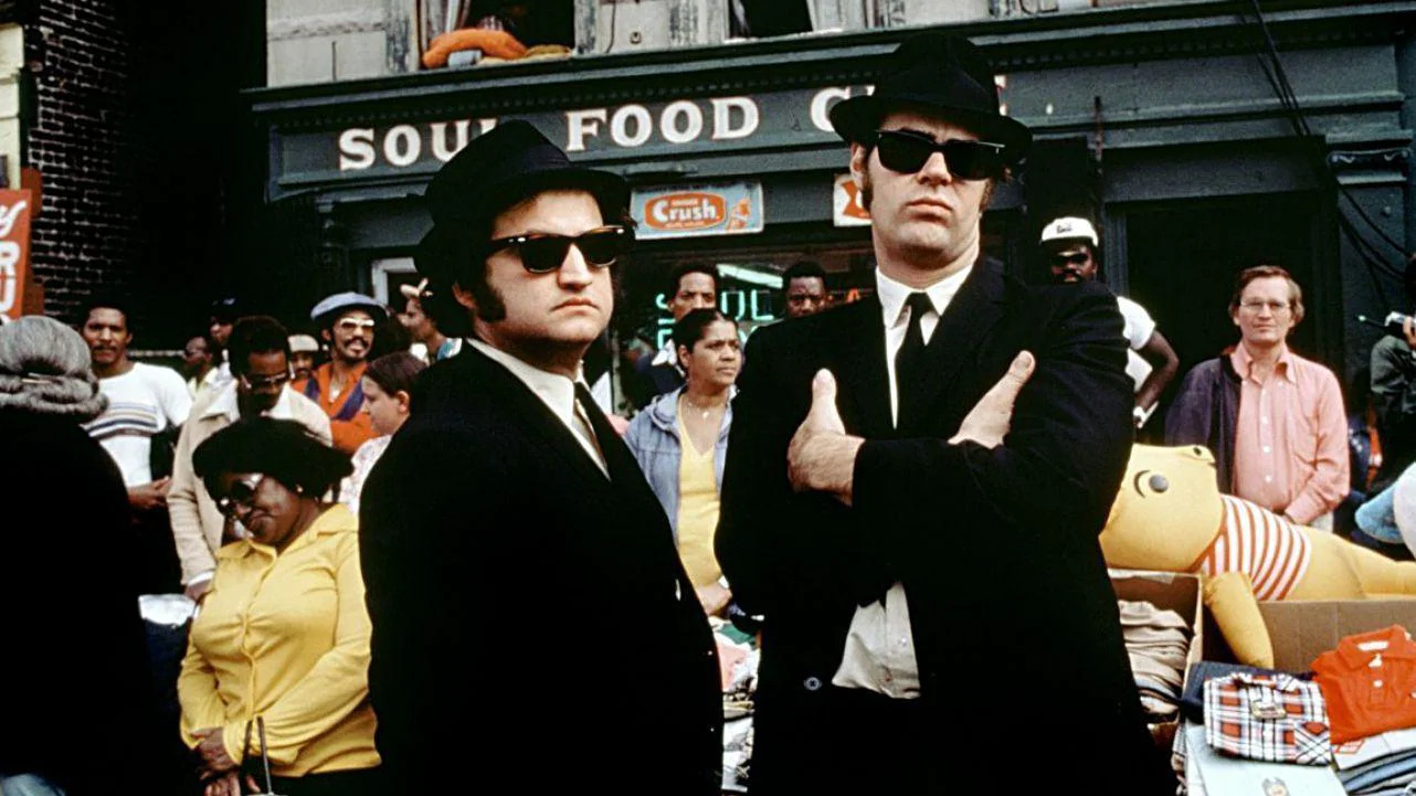 Blues Brothers with Wayfarers