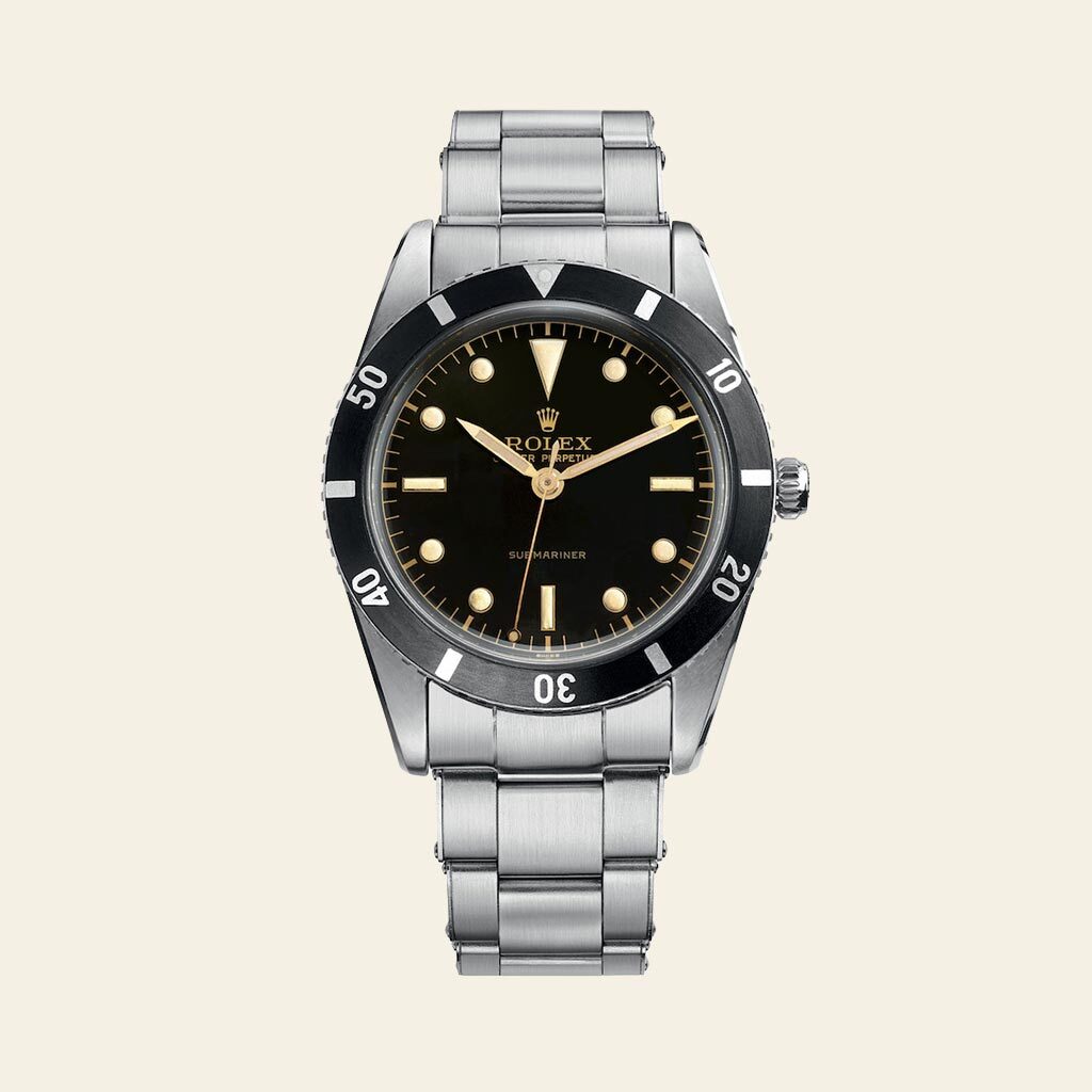 First Submariner, 1953 © Rolex/Jean-Daniel Meyer