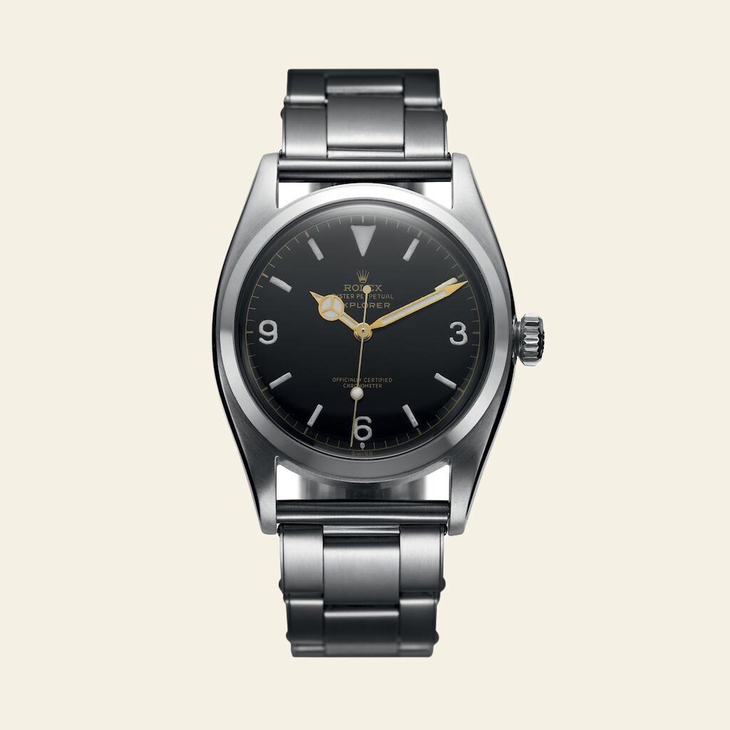 First Explorer, 1953. Source: Rolex