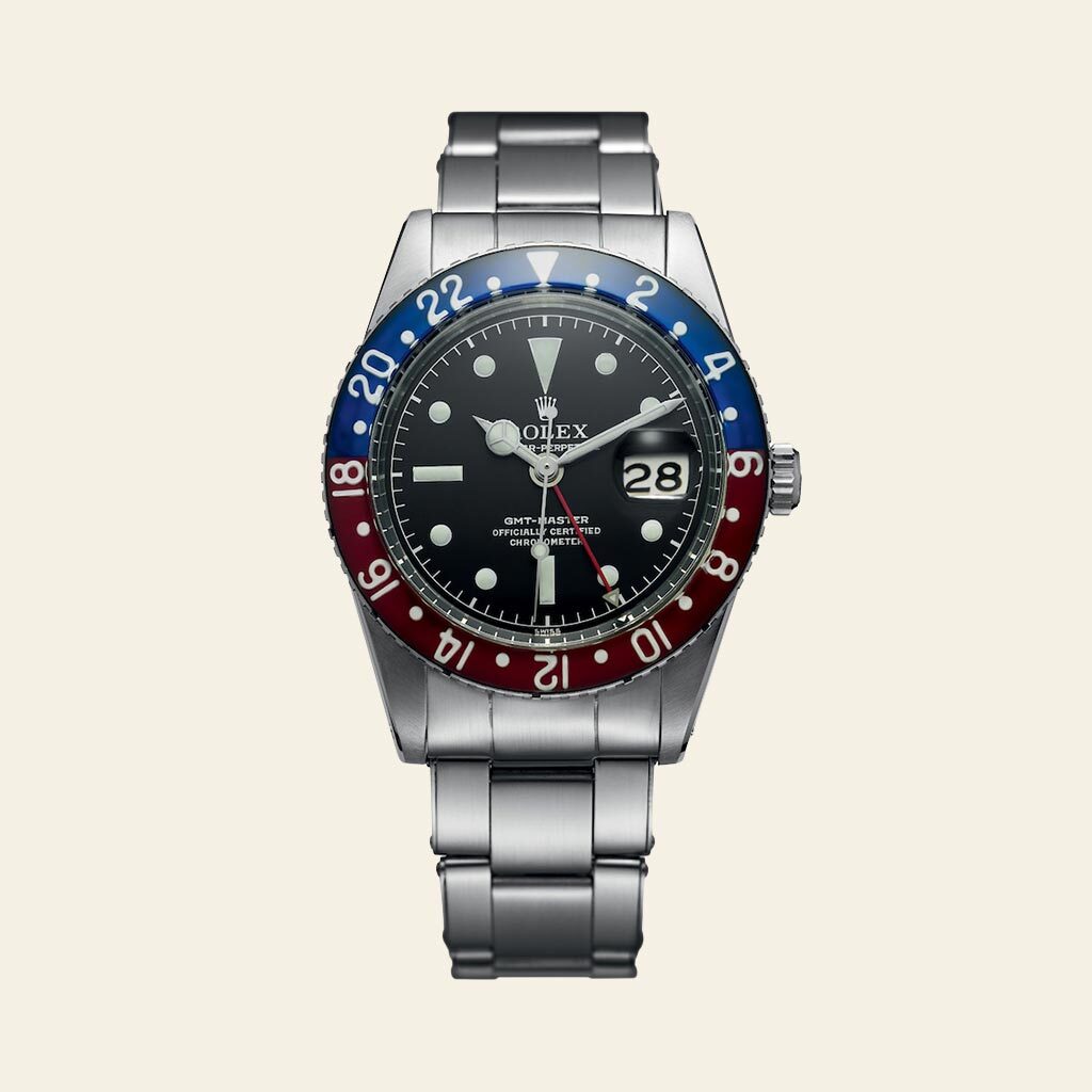 First GMT-Master, 1955. Source: Rolex