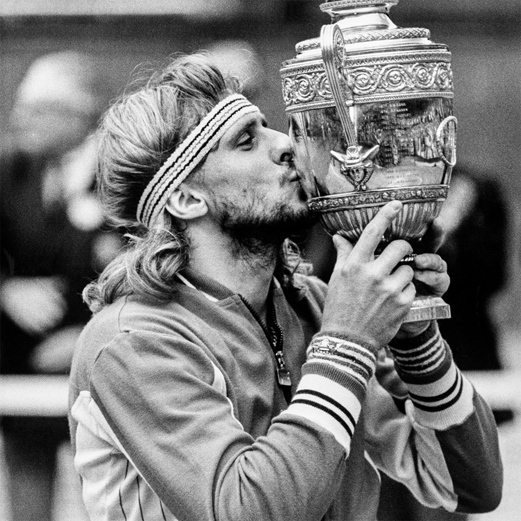Rolex Testimonee and five-time Wimbledon Champion Björb Borg in 1980. Source: Rolex