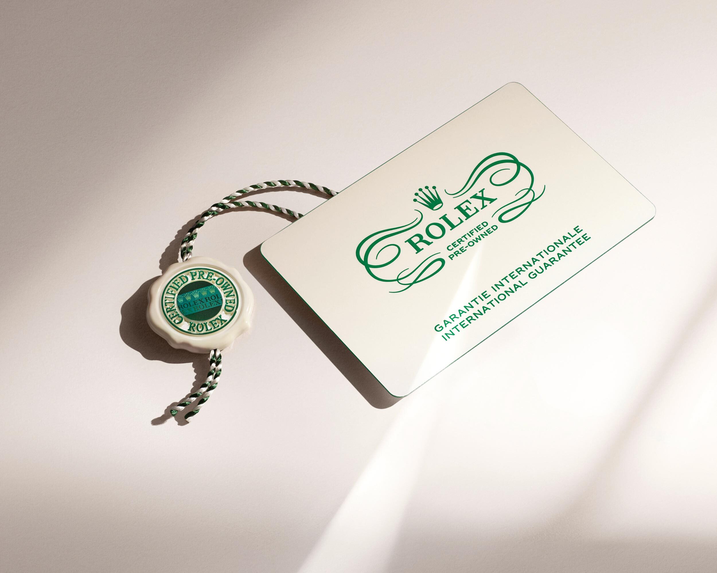 Rolex puts a guarantee on second-hand watches
