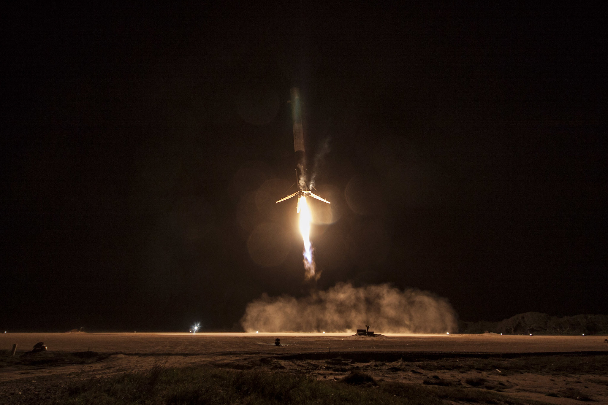 SpaceX lands a rocket stage and a brand story
