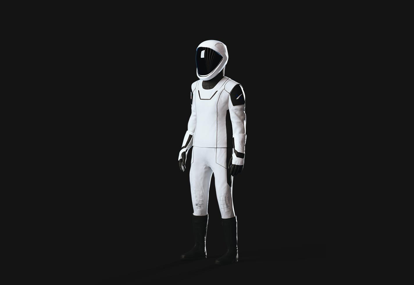 The new Suit. Image Source: SpaceX