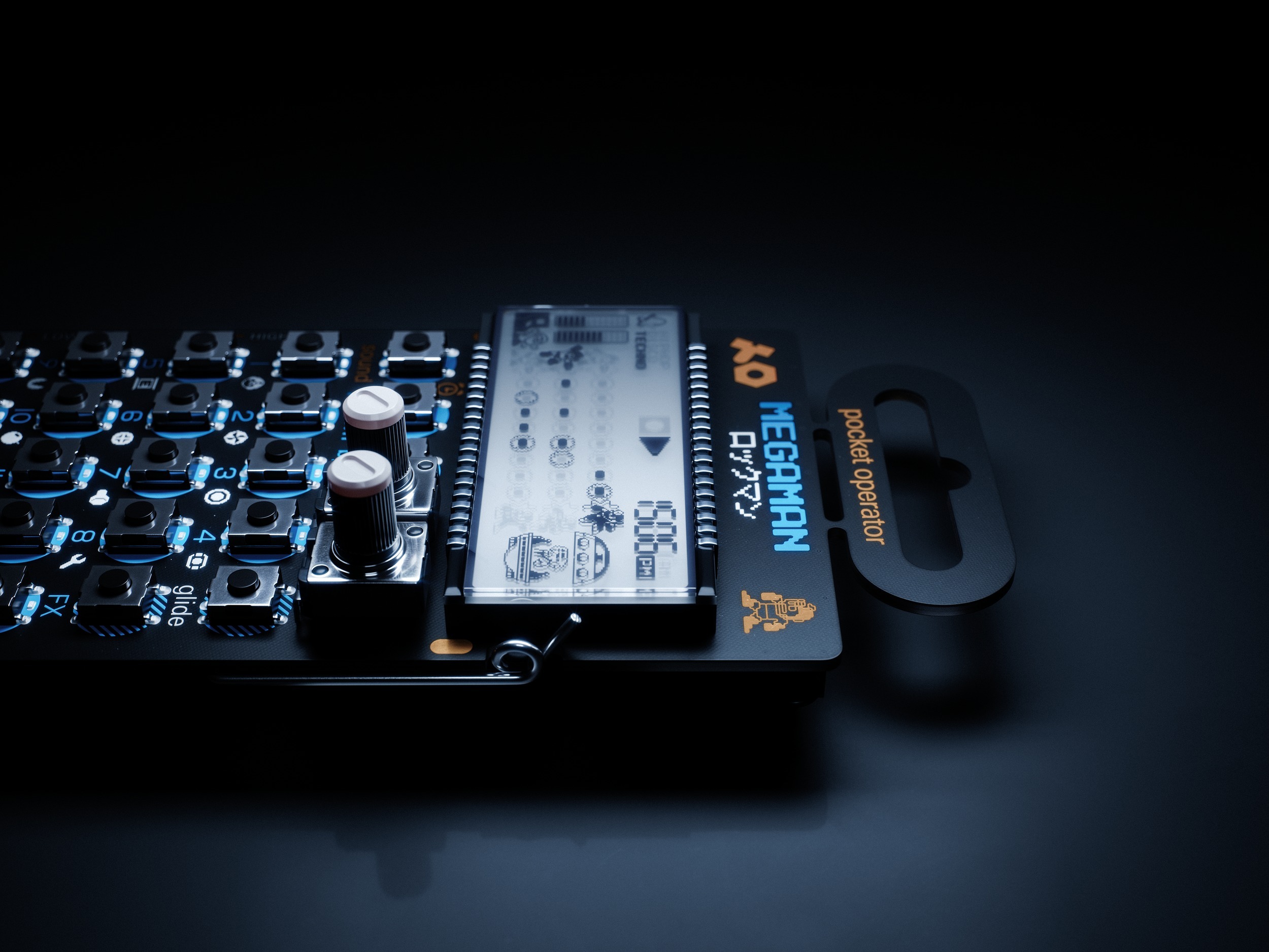 PO-133 Street Fighter and PO-128 Mega Man. Source: teenage engineering