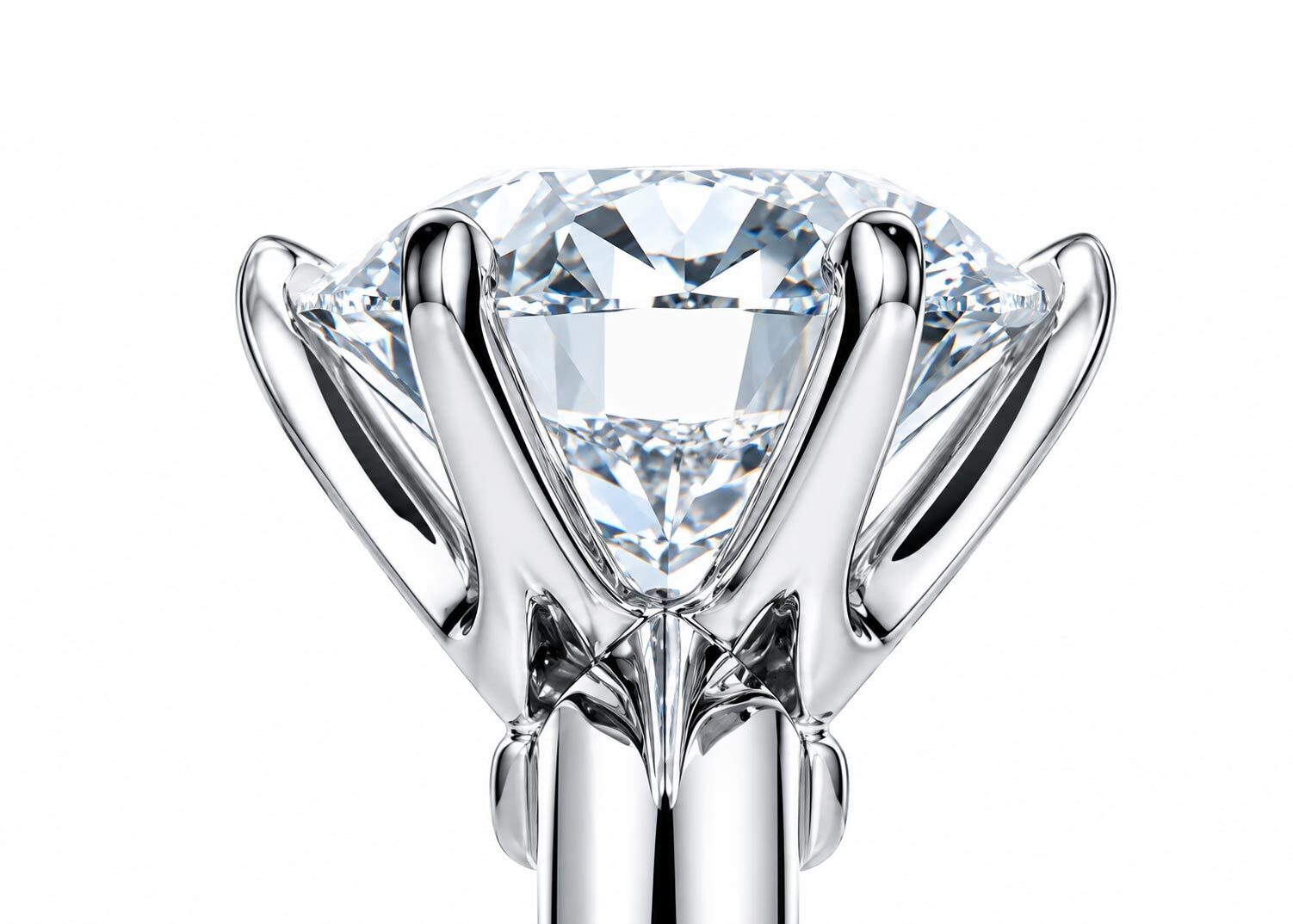 Tiffany lifts the diamond off the band in 1886