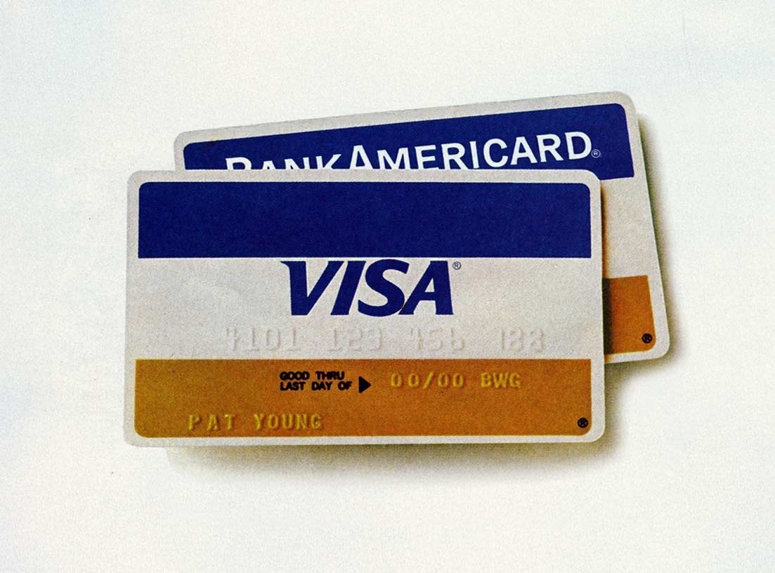 BankAmericard takes the name Visa worldwide