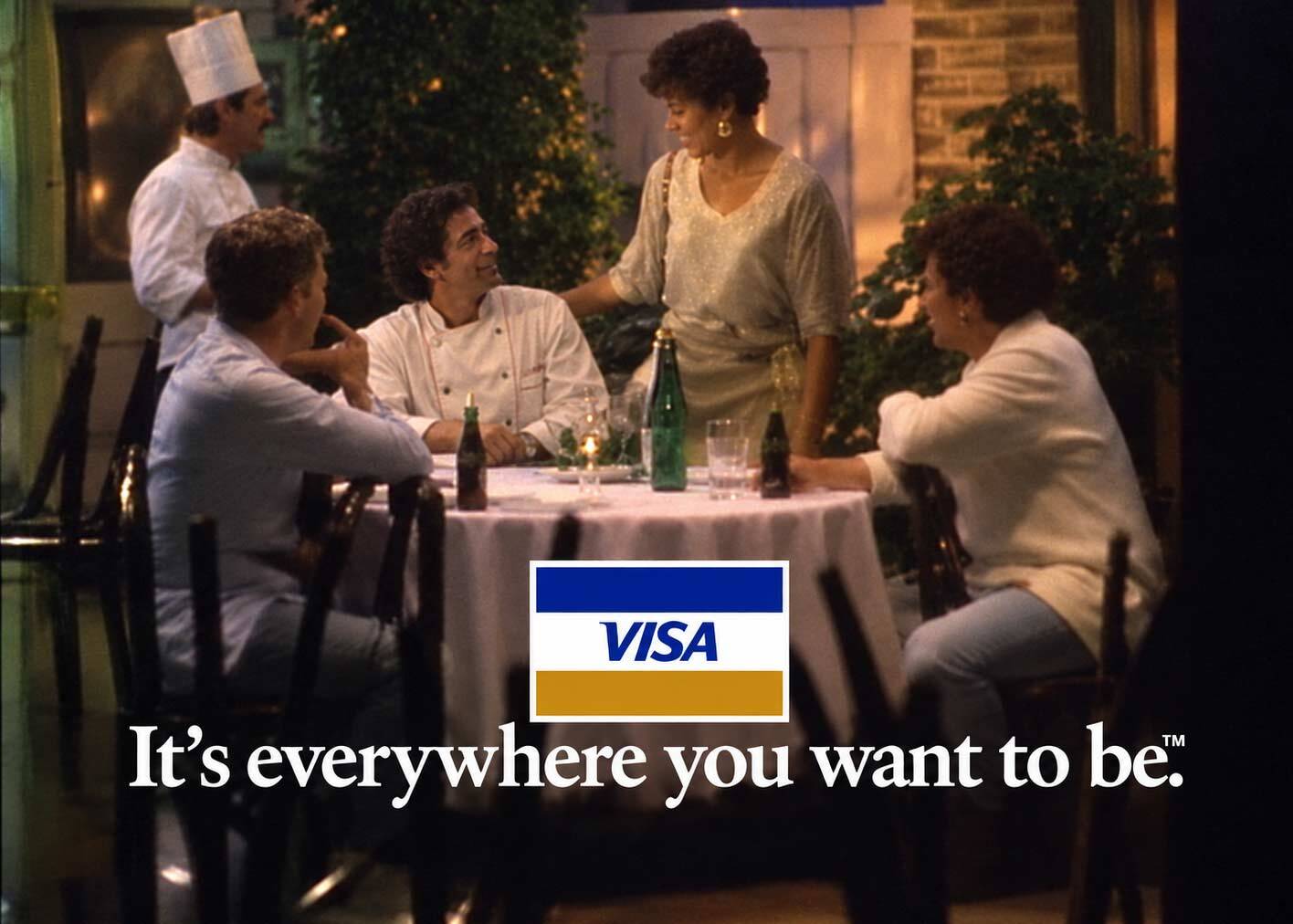 Visa promises it's everywhere you want to be