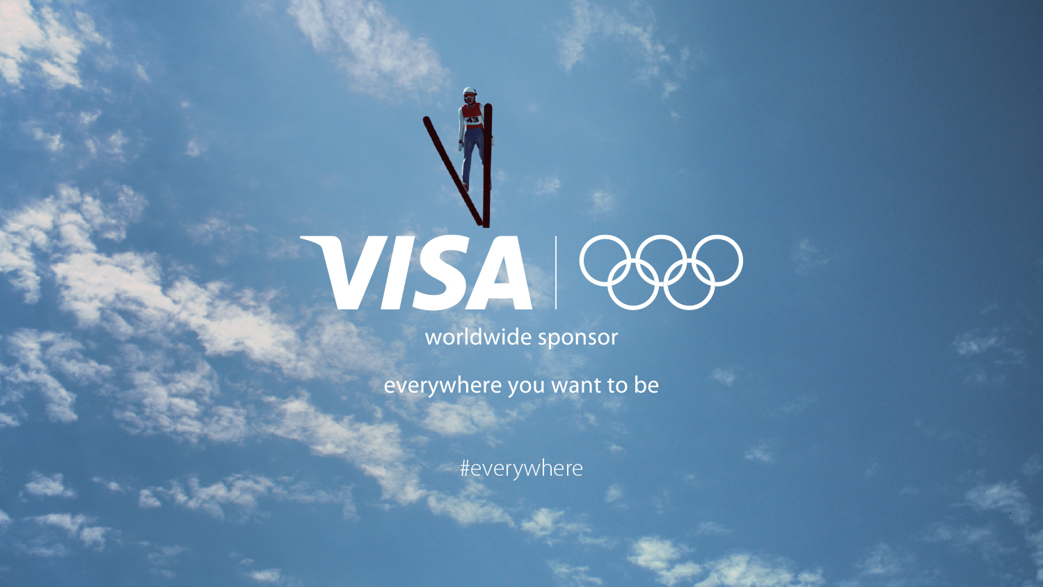 Visa brings back Everywhere you want to be